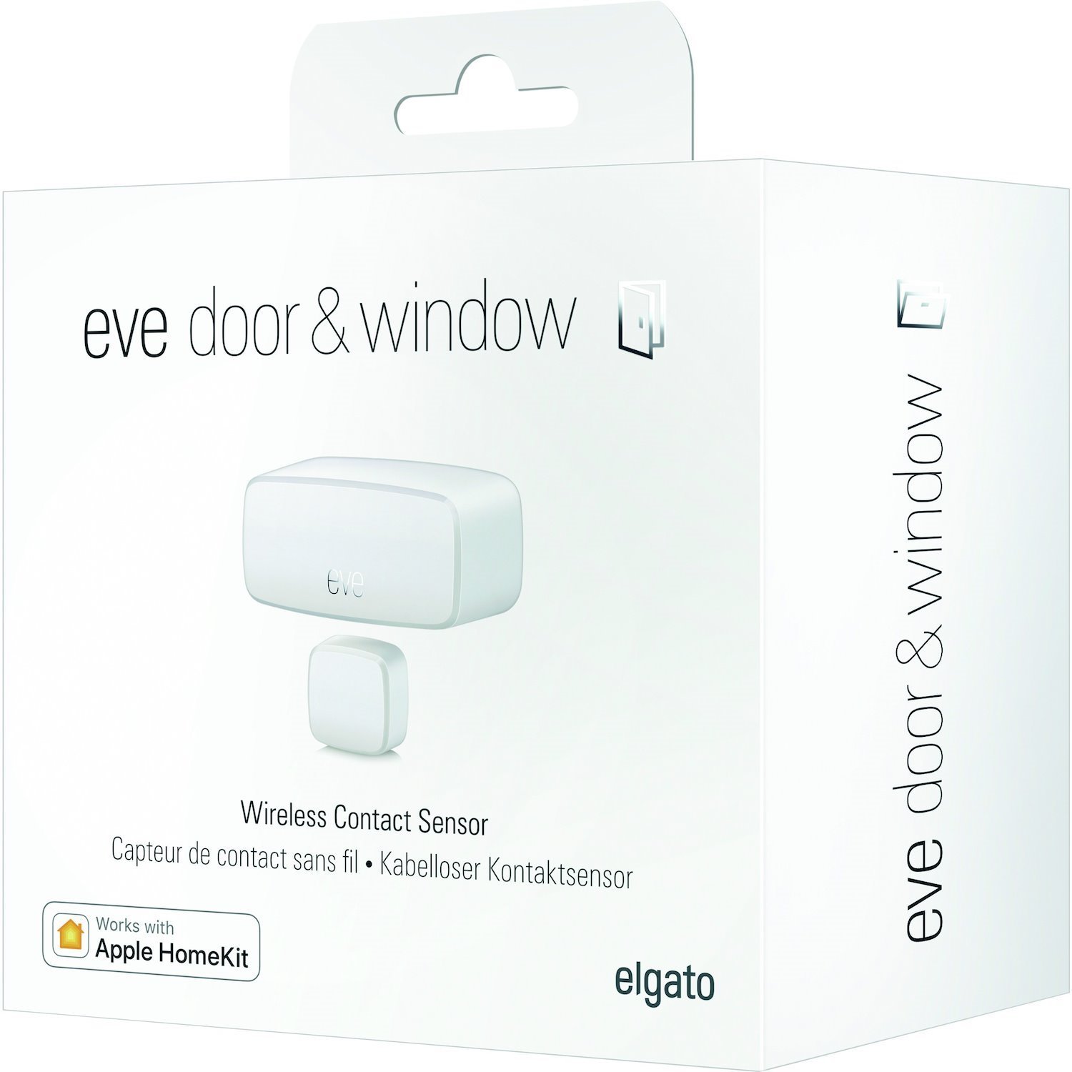 Eve Door & Window - Wireless Contact Sensor with Apple HomeKit technology