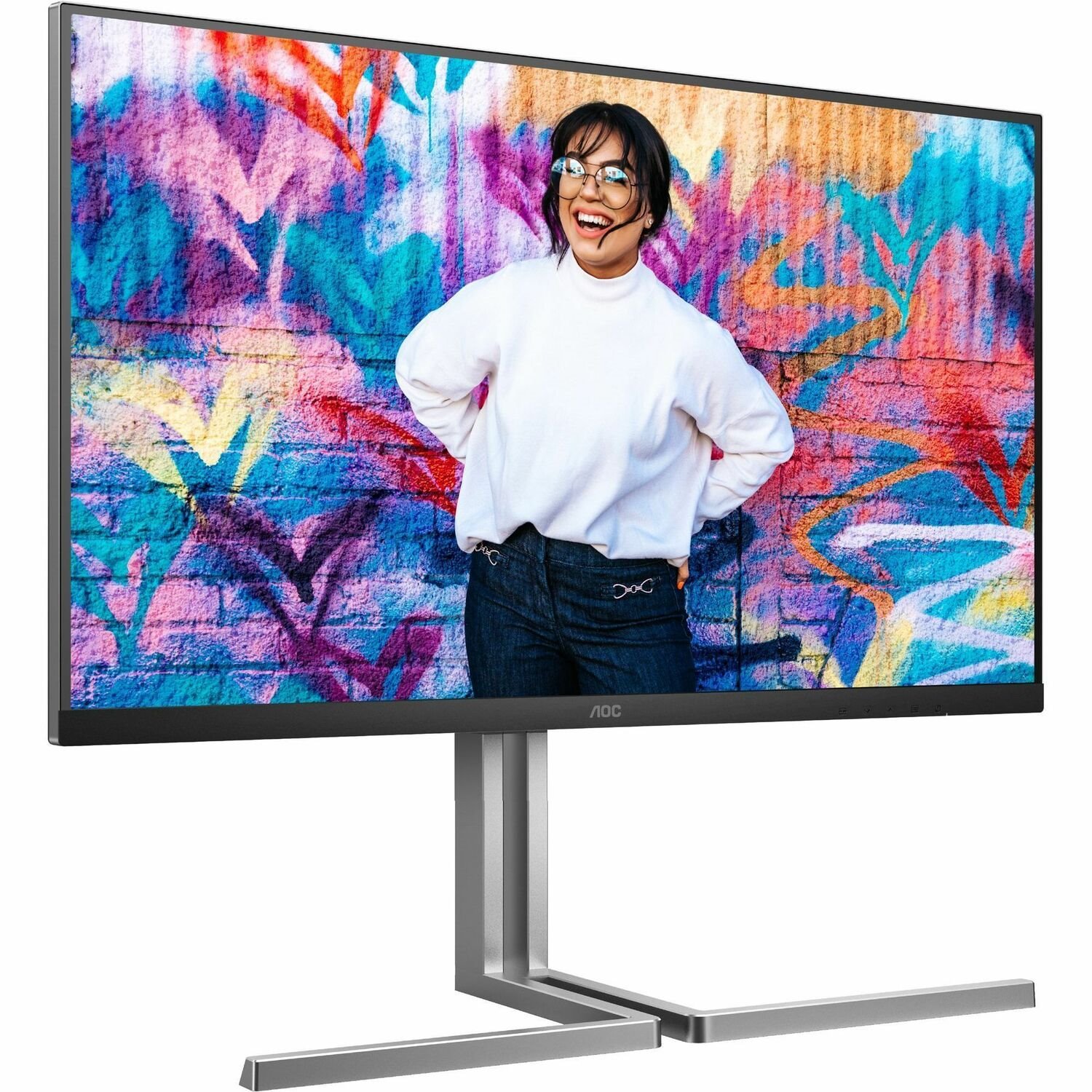 AOC U32U3CV 32" Class 4K UHD LED Monitor - 16:9