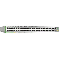 Allied Telesis CentreCOM GS980M GS980MX/52PSM 48 Ports Manageable Layer 3 Switch - Gigabit Ethernet, 5 Gigabit Ethernet, 10 Gigabit Ethernet - 10/100/1000Base-T, 5GBase-T, 10GBase-X