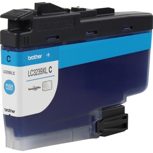 Brother LC-3239XLC Original High Yield Inkjet Ink Cartridge - Single Pack - Cyan - 1 Pack