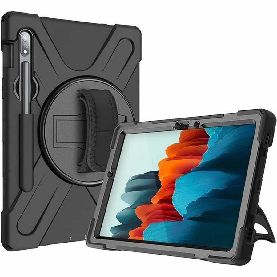 Strike Rugged Carrying Case Samsung Galaxy Tab S9, Galaxy Tab S9 FE, Galaxy Tab S8, Galaxy Tab S7 Tablet