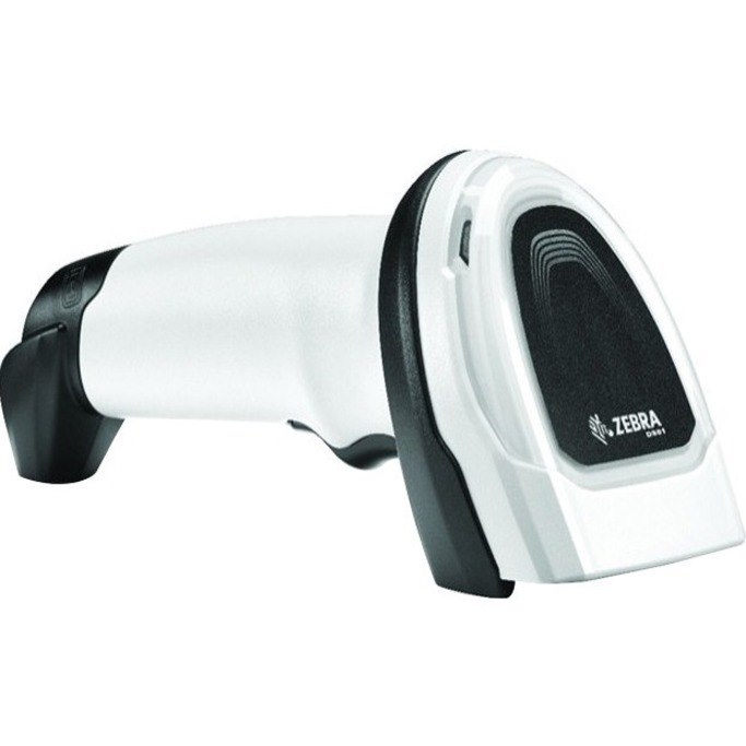 Zebra DS8108 Handheld Barcode Scanner - Cable Connectivity - Nova White