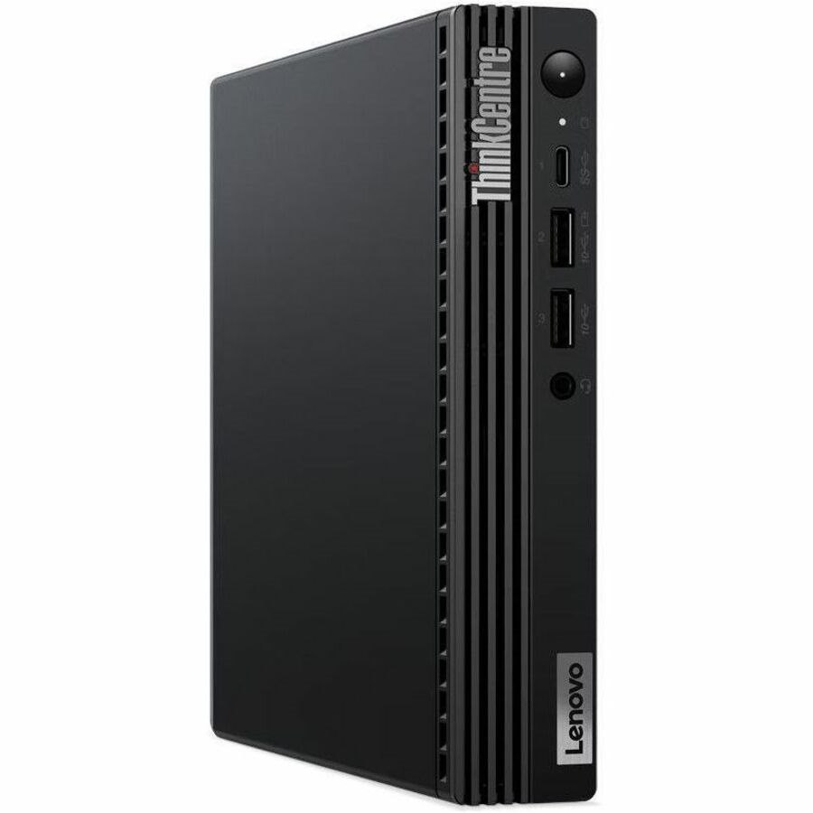 Lenovo ThinkCentre M70q Gen 4 12E30058UK Desktop Computer - Intel Core i5 13th Gen i5-13400T - 8 GB - 256 GB SSD - Tiny - Black