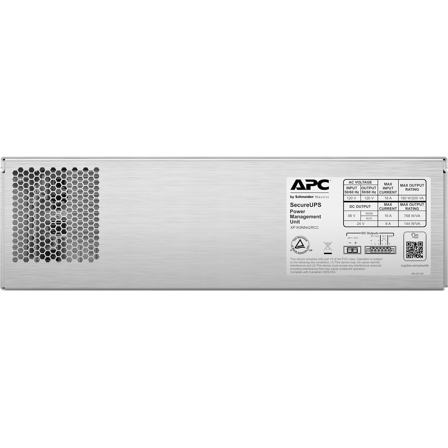 APC by Schneider Electric SecureUPS XP1K9NN42RCC Desktop UPS