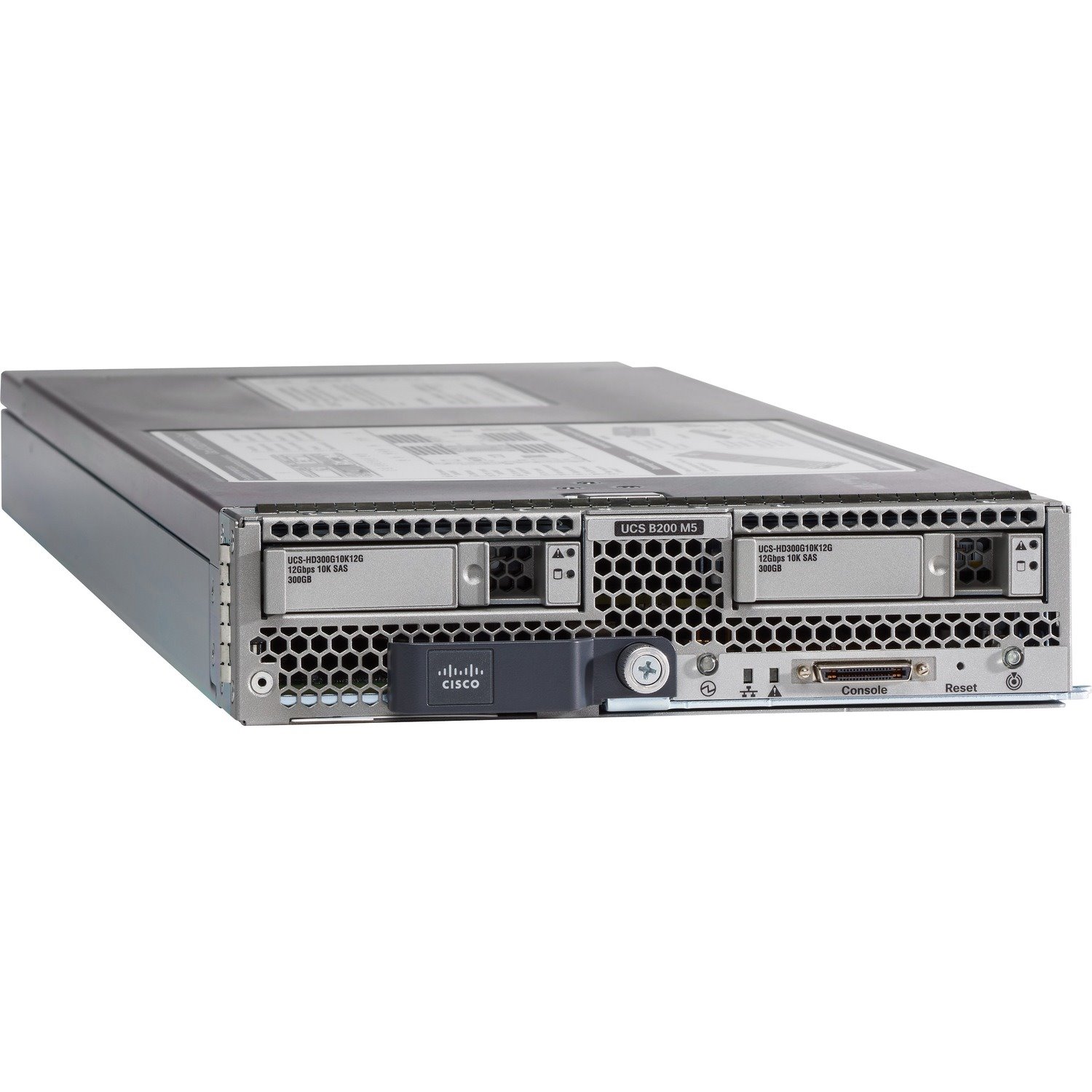 Cisco B200 M5 Blade Server - 2 x Intel Xeon Silver 4114 Deca-core (10 Core) 2.20 GHz - 96 GB Installed DDR4 SDRAM - Serial ATA, 12Gb/s SAS Controller - 2 Processor Support - 3 TB RAM Support - 10 Gigabit Ethernet - Matrox G200e 8 MB Graphic Card 6X16GB VIC1340