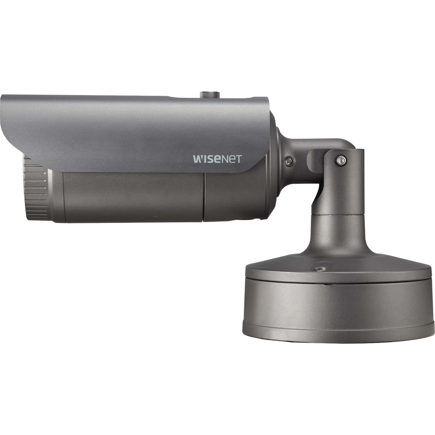 Wisenet PNO-A6081R 2 Megapixel Indoor/Outdoor HD Network Camera - Color - Bullet - Dark Gray