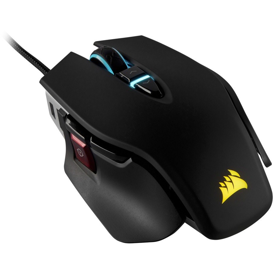 Corsair M65 Gaming Mouse - USB 2.0 - Optical - Black