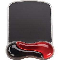 Kensington Duo Gel Mouse Pad Wrist Rest - Red