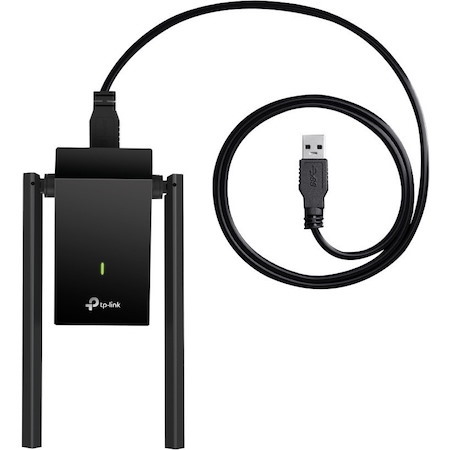 TP-Link Archer T4U Plus IEEE 802.11ac Dual Band Wi-Fi Adapter for Desktop Computer/Notebook/Wireless Router