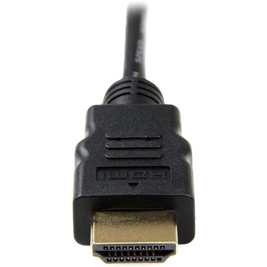 StarTech.com 3m Micro HDMI to HDMI Cable with Ethernet, 4K High Speed Micro HDMI Type-D Device to HDMI Monitor Adapter/Converter Cord
