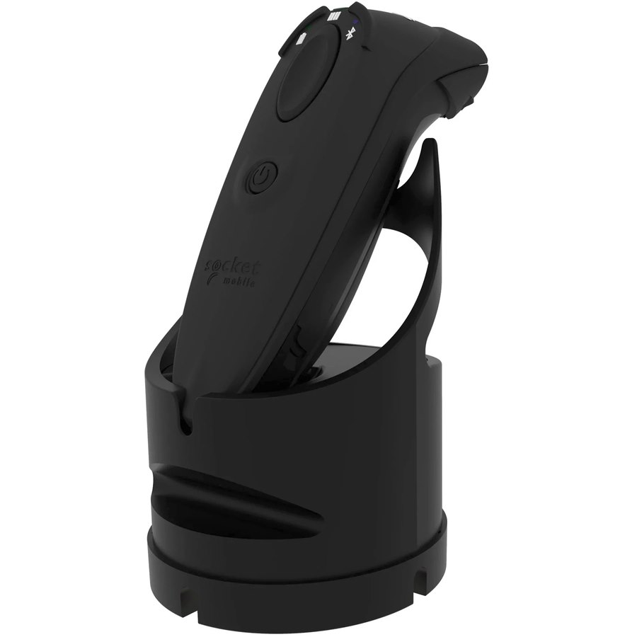 Socket Mobile DuraScan D720 Rugged Retail, Transportation, Warehouse, Manufacturing, Field Sales/Service, Healthcare, Asset Tracking, Warehouse Handheld Barcode Scanner - Wireless Connectivity - Black - USB Cable Included