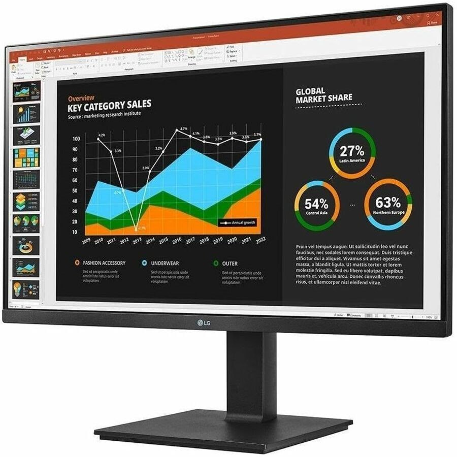 LG 27BQ75QB-B 27" Class WQHD LCD Monitor