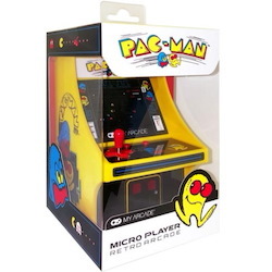 DreamGear Collectible Retro Micro Player, Pac-Man, Yellow