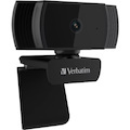 Verbatim Webcam - 2 Megapixel - 30 fps - Black - USB 2.0 - 1 Pack(s)