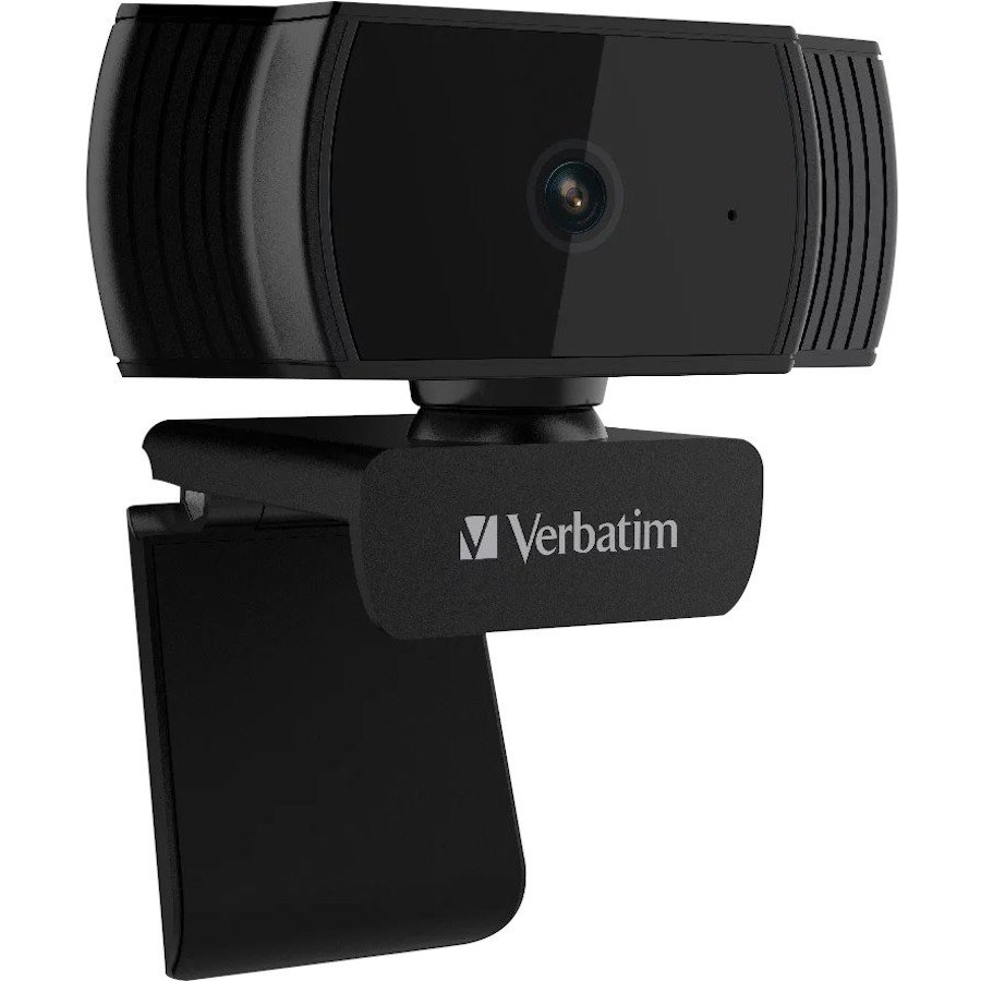 Verbatim Webcam - 2 Megapixel - 30 fps - Black - USB 2.0 - 1 Pack(s)