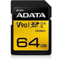 Adata Premier ONE 64 GB Class 10/UHS-II (U3) V90 SDXC