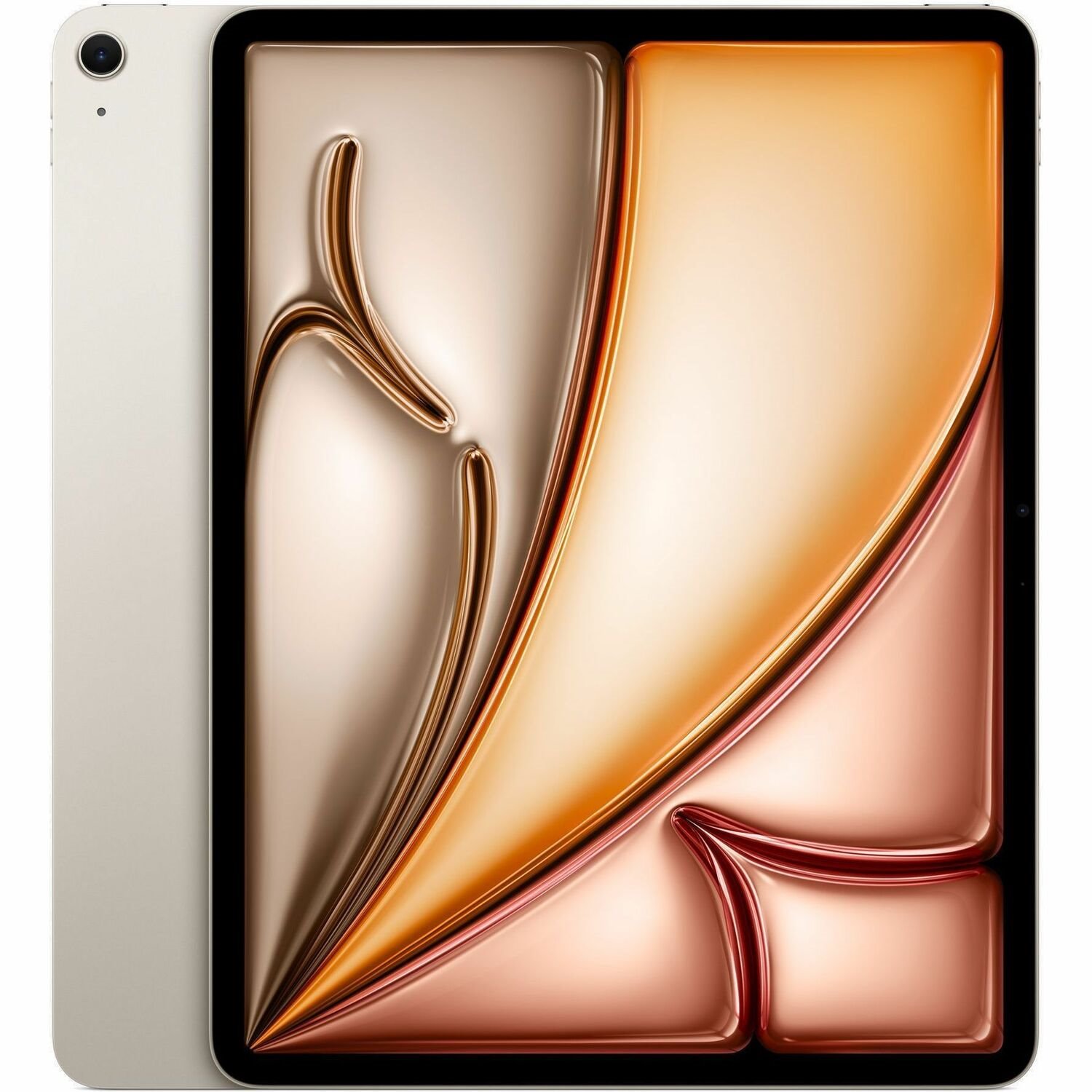 Apple iPad Air (6th Generation) A2903 Tablet - 13" - Apple M2 - 8 GB - 1 TB Storage - 5G - Starlight