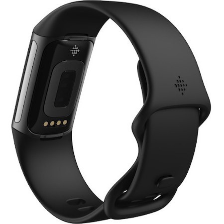 Fitbit Charge 5 Smart Band - Unisex - Black, Graphite Body Color - Aluminium Body Material - Stainless Steel Case Material