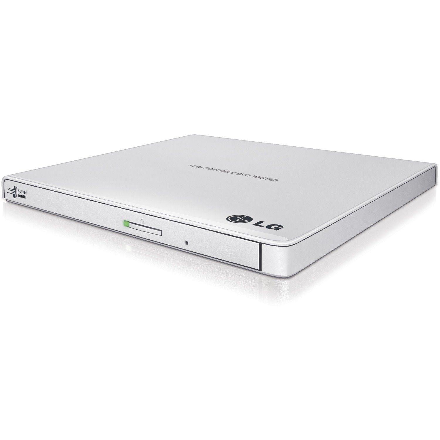 LG GP65NW60 DVD-Writer - External - Retail Pack - White