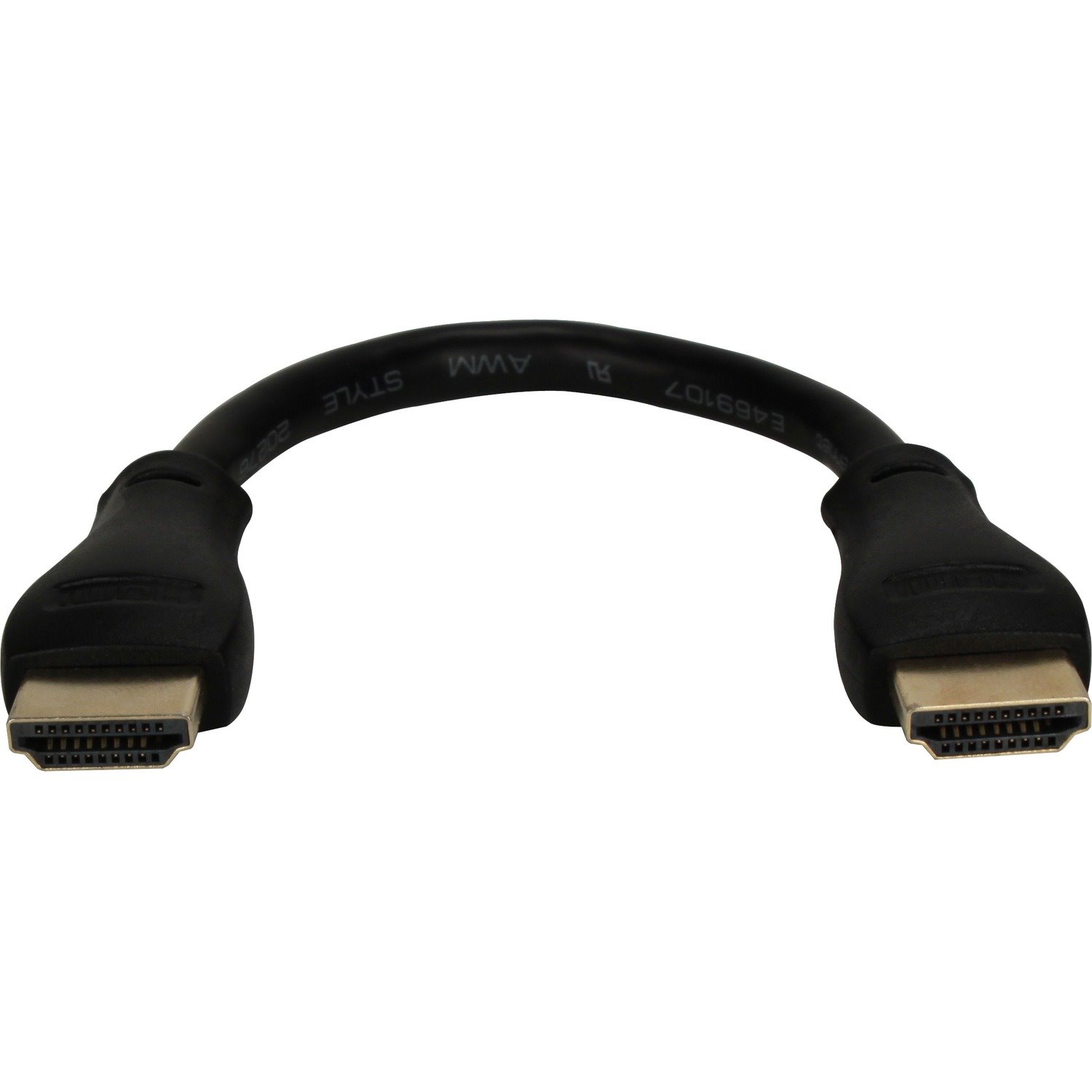 QVS 1ft High Speed HDMI UltraHD 4K with Ethernet Flex Cable
