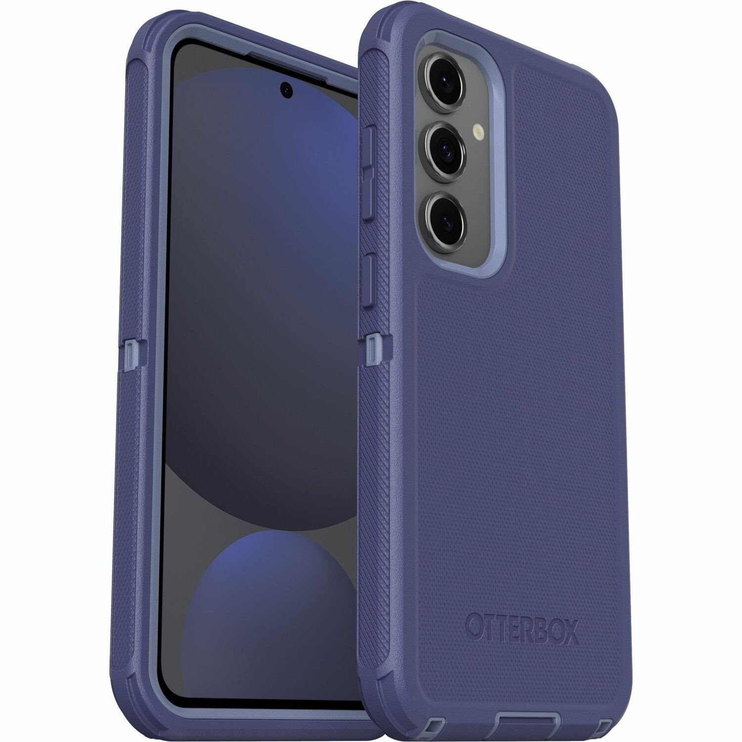 OtterBox Defender Rugged Case for Samsung Galaxy S24 FE Smartphone - Textured - Denver Dusk Purple