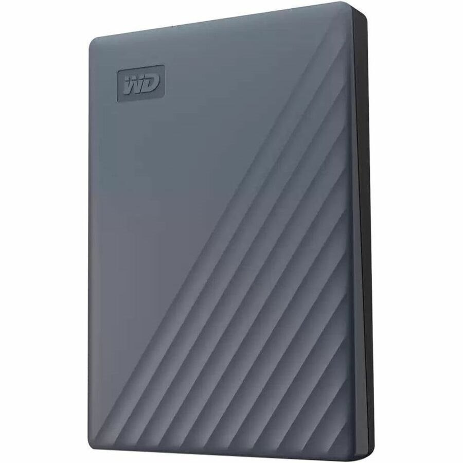 WD My Passport WDBWML0020BGY-WESN 2 TB Portable Hard Drive - External - Silicon Gray