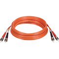 Eaton Tripp Lite Series Duplex Multimode 62.5/125 Fiber Patch Cable (ST/ST), 3M (10 ft.)