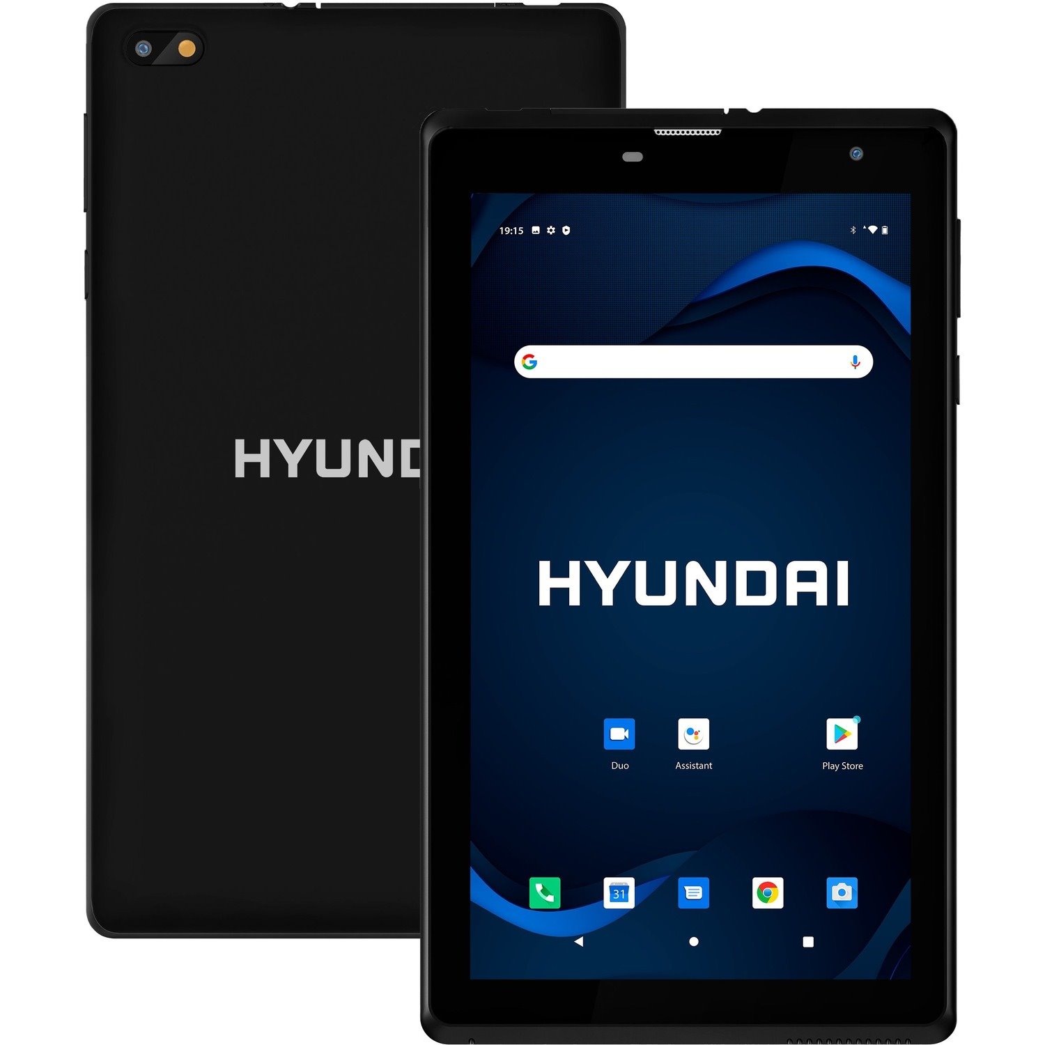 Hyundai HyTab 7LC1, 7" Tablet, 1024x600 IPS, Android 10 Go edition, Quad-Core Processor, 1GB RAM, 32GB Storage, 2MP/2MP, LTE - Black