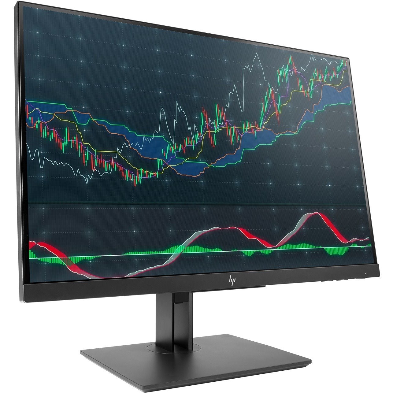 HP Business Z24n G2 WUXGA LCD Monitor - 16:10 - Black Pearl