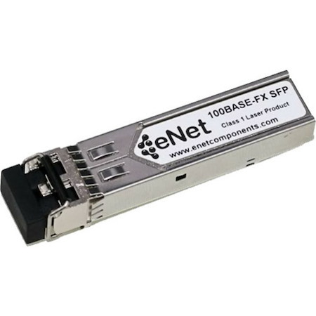 ENET Ruckus (Formerly Brocade) Compatible E1MG-100FX TAA Compliant Functionally Identical 100BASE-FX SFP 1310nm Duplex LC Connector