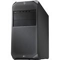 HP Z4 G4 Workstation - 1 x Intel Core X-Series i9-10900X - 64 GB - 256 GB SSD - Mini-tower - Black