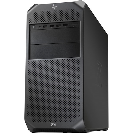 HP Z4 G4 Workstation - 1 x Intel Core X-Series i9-10920X - 64 GB - 256 GB SSD - Mini-tower - Black