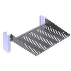 Rack Solutions 2U 2Post Vented Cantilever Shelf 13in (D) - Flanged Up