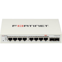 L2 Switch - 8 x GE RJ45 ports, 2 x GE SFP, Fanless, 12V/3A power adapter of input voltage 100 - 240VAC and PSE dual powered L2+ management switch, FortiGate Switch controller compatible.