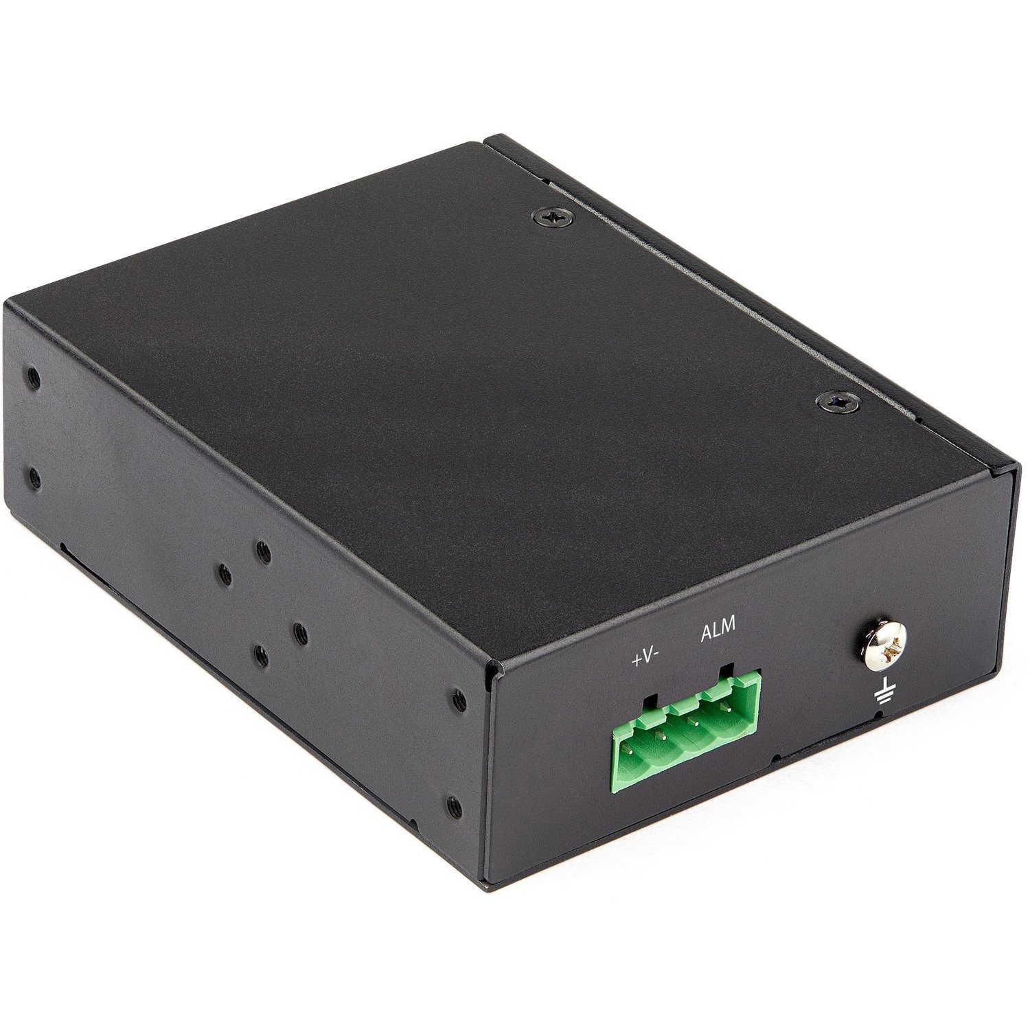 StarTech.com PoE+ Industrial Fiber to Ethernet Media Converter 60W - SFP to RJ45 - SM/MM Fiber to Gigabit Copper IP-30