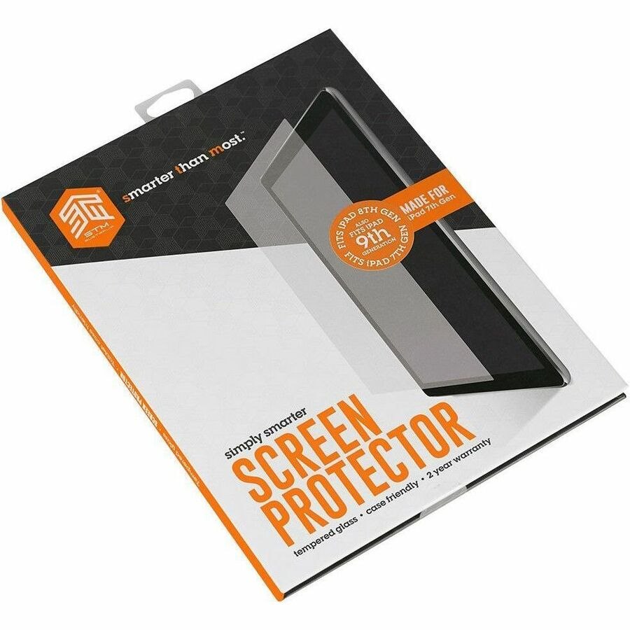 STM Goods Tempered Glass Screen Protector for Apple iPad Air 13 (2024), iPad Pro 13 (2024) - Clear