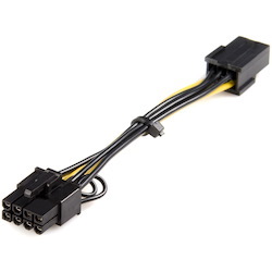 StarTech.com Power Adapter Cable - PCI Express - 6 Pin - 8 Pin - PCIe