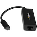 StarTech.com USB-C to Gigabit Ethernet Adapter - Black