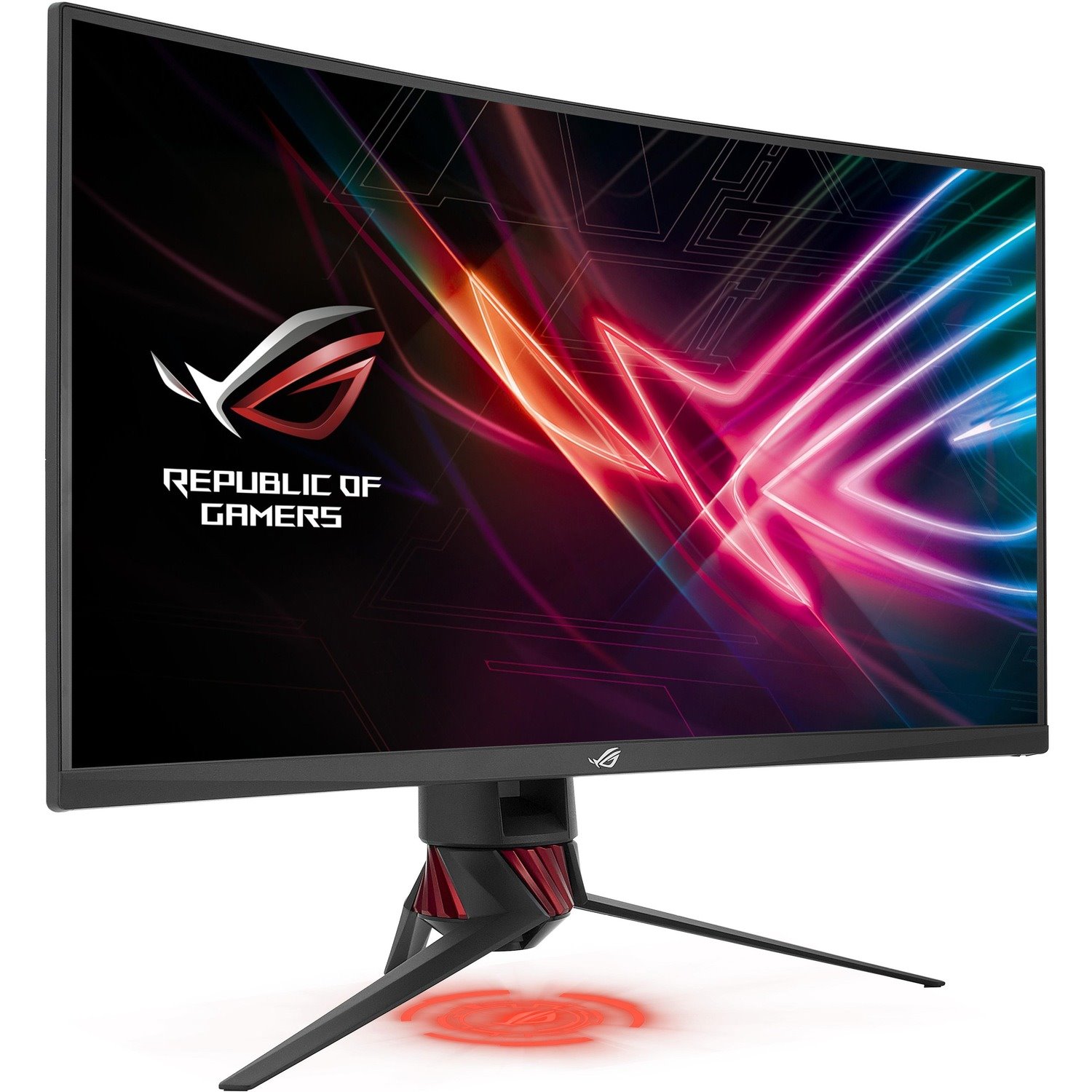 Asus ROG Strix XG32VQ 32" Class WQHD Curved Screen Gaming LCD Monitor - 16:9 - Dark Grey