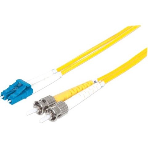 Intellinet 2M 7FT LC/ST Single Mode Fiber Cable