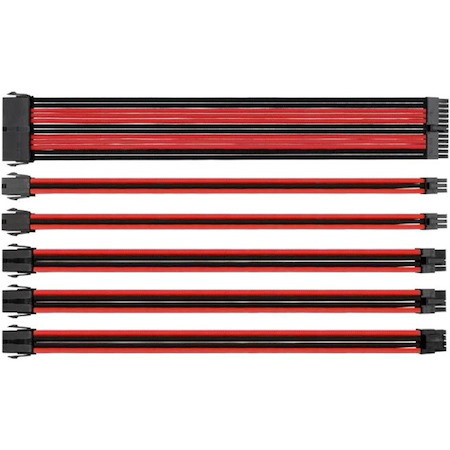 Thermaltake TtMod Sleeve Cable - Red/Black
