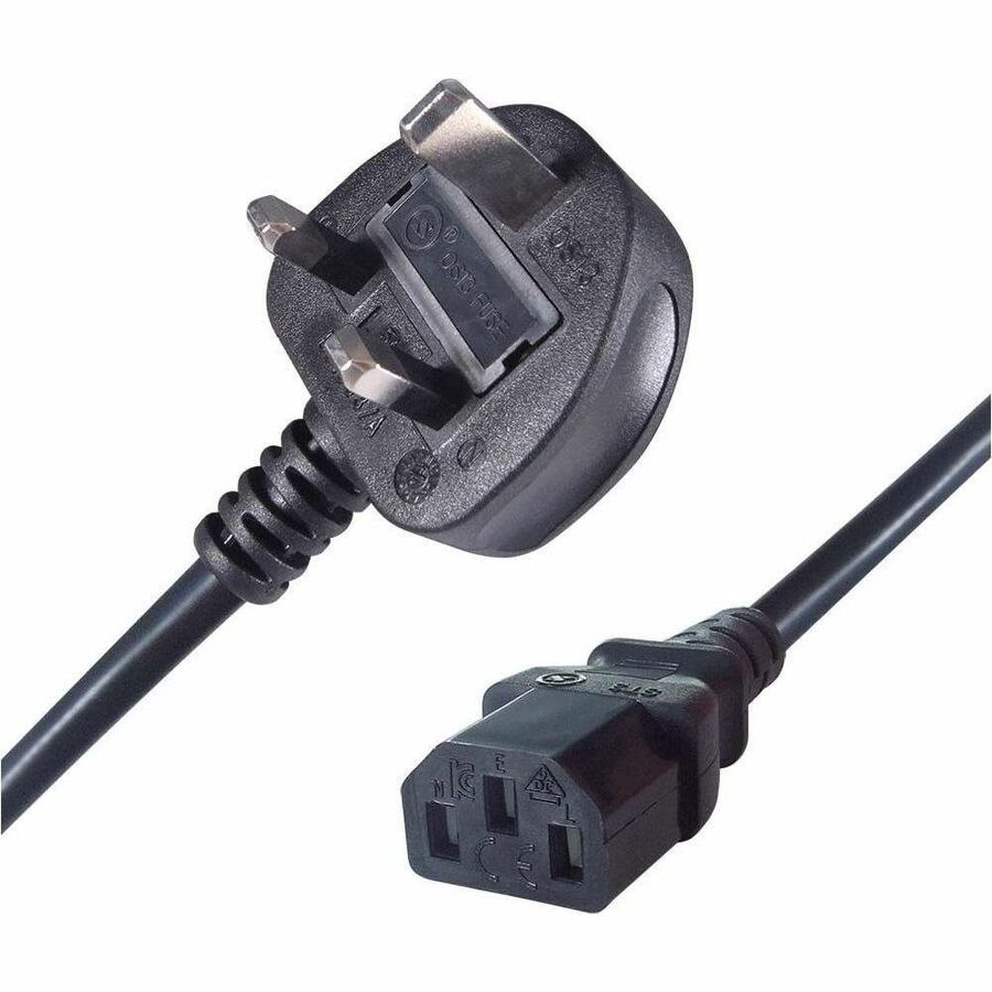 ConnektGear Standard Power Cord - 50 cm - United Kingdom