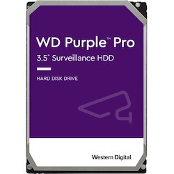 Western Digital Purple Pro WD101PURP 10 TB Hard Drive - 3.5" Internal - SATA (SATA/600) - Conventional Magnetic Recording (CMR) Method