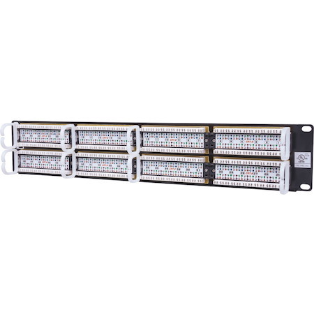 Intellinet Network Solutions 48-Port Rackmount Cat6 UTP 110/Krone Patch Panel, 2U