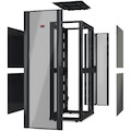 APC by Schneider Electric NetShelter SX AR3307X610 48U Rack Cabinet for Server, LAN Switch - 482.60 mm Rack Width x 1060 mm Rack Depth - Black