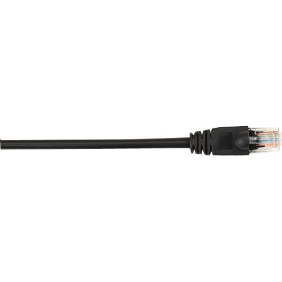 Black Box CAT5e Value Line Patch Cable, Stranded, Black, 10-Ft. (3.0-m), 5-Pack