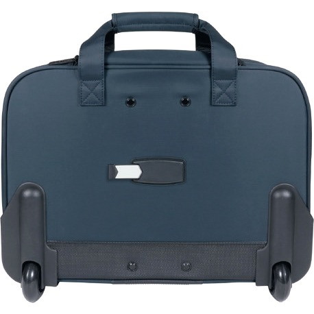 MOBILIS Executive Carrying Case (Trolley) for 35.6 cm (14") to 43.2 cm (17") Notebook, Tablet PC, Accessories - Navy Blue, Black