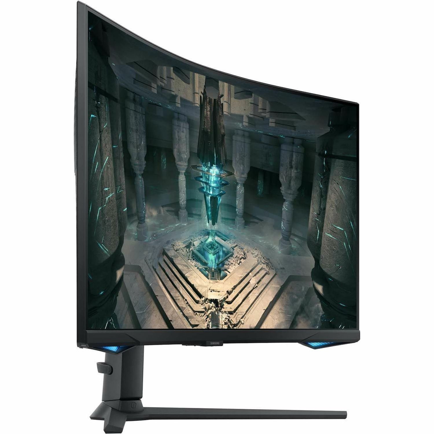 Samsung Odyssey G6 S32BG650EU 32" Class WQHD Curved Screen Smart Gaming LCD Monitor - 16:9 - Black