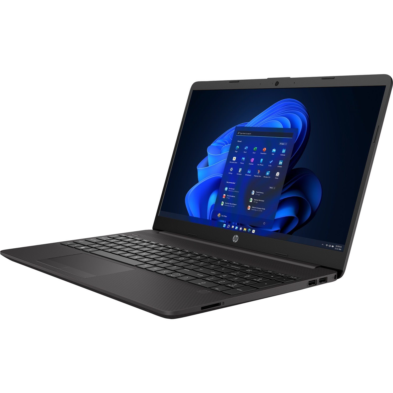 HP 255 G8 15.6" Notebook - Full HD - AMD Ryzen 5 5500U - 16 GB - 256 GB SSD - English, French Keyboard - Dark Ash Silver