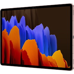 Samsung Galaxy Tab S7+ SM-T970 Tablet - 12.4" WQXGA+ - Qualcomm Snapdragon 865+ Octa-core - 6 GB - 128 GB Storage - Android 9.0 Pie - Mystic Bronze
